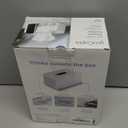 YouCopia The Ledge Tissue Holder, Rectangular, Box Cover with Storage for Phones, Jewelry, Makeup and Accessories for Night Stand, Desk and Bathroom Organization