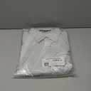 Amazon Essentials Men's Slim-Fit Long-Sleeve Stretch Oxford Shirt with Pocket (Large, Light Grey)