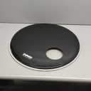 Evans EQ3 Resonant Black Bass Drum Head, 22 Inch