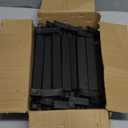 Clothes Pants Hangers, Space-Saving Skirt Holders with 360  Swivel Hooks, Adjustable Clips, Trouser Hangers, Clothes Coat Garment Jeans Hangers (20 Pack, Black)