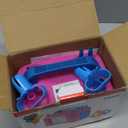 Electric Balloon Pump, Portable 2 Modes Balloon Blower Machine with 14 Balloon Arch Kits, Air Pump for Balloon, Balloon Inflator for Party Decoration (Rose red)