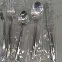 Fortessa Arezzo 18/10 Stainless Steel Flatware, 5 Piece Place Setting, Service for 1, Polished Stainless