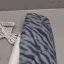 Full Weighted Heating Pad for Back, Neck, and Shoulder Pain Relief with Auto Shut Off, Extra Large 12 x 24, Grey Blue-PLH02