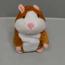 Talking Hamster Toys Repeats What You Say Plush Hamster Toy Interactive Toys Stuffed Hamster Repeating Plush Animal Toy Early Learning