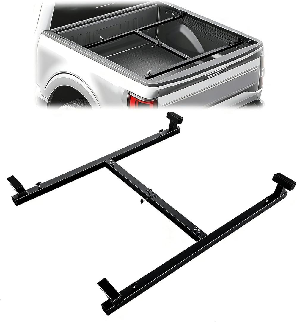 GarveeTech Truck Bed Lifter Box for Pickups Trucks, Heavy-Duty Truck Bed Lift Support 800 LBS Weight Capacity and Capacity Works On Beds, Black