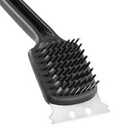 Grill Worx BAR-B-Q Sm Stainless Steel Brush With Scraper For Grills & Hibachis