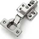 5 Pairs 10 Pack European Full Overlay Soft Close Cabinet Hinges Concealed Kitchen Cabinet Hinges Heavy-Duty Frameless Adjustable for Cupboard Hardware