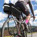 RAYMACE Bike Rear Rack Bag with Tail Light, Bike Truck Cooler Bag for Warm or Cold Items