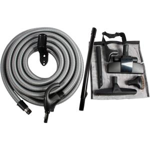 Cen-Tec Systems 97327 Central Vacuum Low Voltage Attachment Kit with Switch Control Hose, 40 Ft, Black