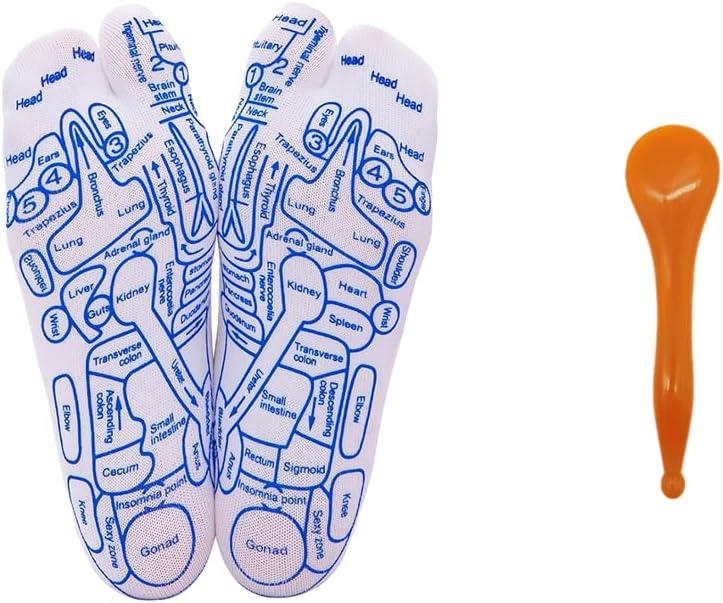 Broman Reflexology Socks for Foot Massage, Women's Size