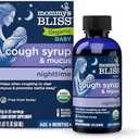 Pack of 3, Mommy's Bliss Organic Baby Cough Syrup & Mucus Night Time, Contains Organic Agave and Ivy Leaf, Made for Babies 4 month+, 1.67 Fluid Ounces