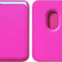 BENTOBEN Magnetic Phone Wallet Card Holder Case Compatible with MagSafe,PU Leather Wallet for iPhone 16 15 14 13 12 Pro/Pro Max/Plus/Mini Mag Safe Case, Hot Pink