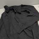 uoDim Women Sweater Dresses Long Sleeve Turtleneck Knee Length Mini Sweater Dress with Belt Soft Elastic Pullover Sweater Black L