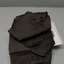 HONGTEYA Fleece Lined Tights Women Winter Thermal Leggings Pantyhose Fake Translucent Thick Warm Sheer Tights (Large)