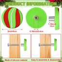 Yookeer 12 Pcs Christmas Knobs Covers for Kitchen Cabinet Red and Green Silicone Drawer Knobs 2 Inches 3D Peppermint Christmas Drawer Pulls with Screws for Holiday Kitchen Bathroom Dressers Decor