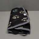 furrybaby Dog Heating Pad (24 x 16 in), Waterproof Pet Heating Pad for Dogs & Cats, Timer or Always-On Mode, Adjustable Temperature, Chew-Resistant, Black