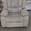 31x40x34 Reclining Single Sofa, Gray 