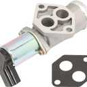 IAC Fuel Injection Idle Air Control Valve for Ranger 1990-1994, Aerostar 1990-1995, F-150 1987-1991, F-250 1986-1993, Navajo 1991-1994, Replace AC23, 17119297, E7TZ-9F715-A, E7TE-9F715-FA