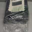 qiqee Auto-pop up Black Pie Boxes with Window 10x10x2.5 inch 30Packs Cookie Donut Bakery Box