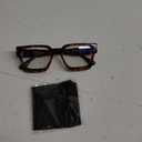 livho Oversized 99% Blue Light Glasses for Woman - Rectangle Fashion Glasses for Computer, Chic Preppy Frame - Anti Eyestrain