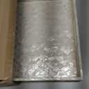 CHI AN HOME Capiz Decorative Tray 15.8” x 11.8” x 1.8" Rectangular Tray, Natural Handmade Serving Tray with Handles for Coffee Tables, Ottoman, Vanity, Kitchen, Coastal Boho Home Decor, White