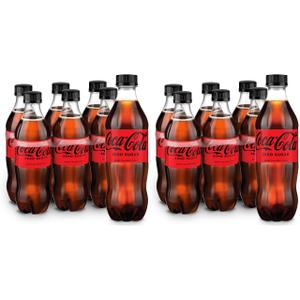 Coke Zero Sugar Diet Soda Soft Drink, 16.9 fl oz, (2) 6 Packs, Best By 02/26