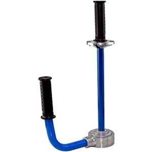 Pallet Stretch Film Packing Machine Shrink Wrap Dispenser Holder, Hand Stretch Wrapping Tool, Adjustable Height from 12-20 inch (Blue)
