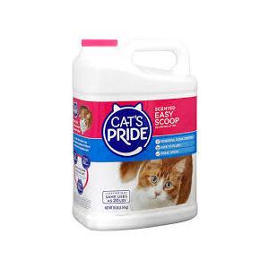 Cat's Pride Lightweight Clumping Litter: Natural - Powerful Odor Control - Unscented