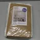 MIULEE Natural White Linen Curtains 84 Inch Length 2 Panels for Bedroom Living Room, Soft Thick Linen Textured Window Drapes Semi Sheer Light Filtering Grommet Burlap Look Cream Ivory Farmhouse Decor