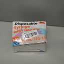 1ml/cc 31G 1/2 Inch Syringe, U-100 Lab Tools, Individual Wrapped, 100 Pack