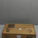 QEEIG Bathroom Floating Shelves for Wall - 15.7" Wall Mounted Shelf Over Toilet Farmhouse Home Decor Display Bookshelf Small 15.7 x 6.7 Inch Set of 2, Black (008-40B)