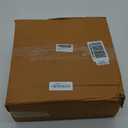 THE ART BOX Wooden Footed Centerpiece Fruit Bowl Ribbed Natural - 12 Inch Kitchen Counter Farmhouse Dish Large Bowls for Christmas Table Decor