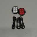 Bike Lights for Night Riding, USB Rechargeable Bike Lights Front and Back, Waterproof IP65 Bicycle Light, 4+6 Modes Bike Headlight and Tail Light Set,1.5 Hrs Fast Charging, Easy to Install