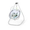 Ingenuity SimpleComfort Lightweight Compact 6-Speed Multi-Direction Baby Swing, Vibrations & Nature Sounds, 0-9 Months 6-20 lbs (Everston)