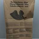 Little Tikes Rocking Horse Blue, 33.00 L x 10.00 W x 17.50 H Inches