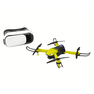 Sky Rider Goldfinch Quadcopter Drone with Wi-Fi Camera and VR Goggle Value Pack, DRW514VPY