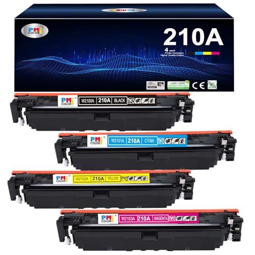 210A Toner Cartridges 4 Pack Replacement for HP Color MFP 4301fdw 4301fdn Pro 4201dw 4201dn Series Printer Ink (‎Black Cyan Yellow Magenta )
