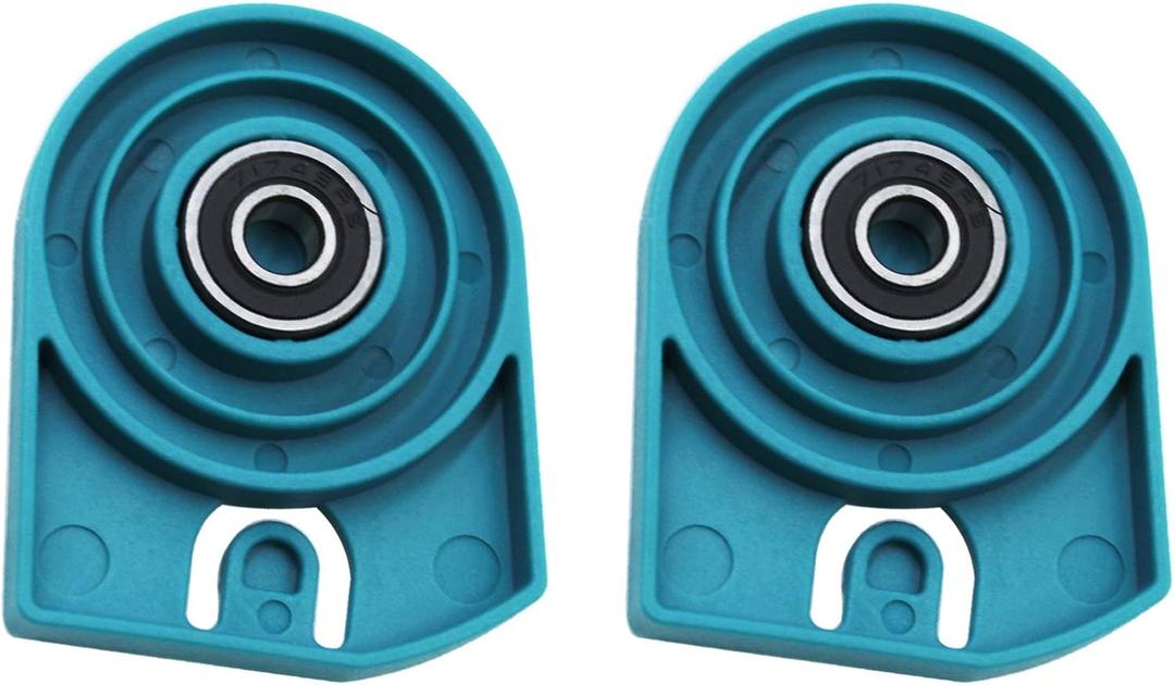 440013513 Brushroll End Cap & Bearing for Hoover Smartwash Pet Cleaner FH52000, FH52000G, FH52001, FH52001G Compatible with Dirt Devil, and Royal Vacuum Cleaners Parts (Set of 2)