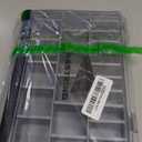 KastKing HyperSeal Waterproof Tackle Box, 3600 and 3700 Tackle Trays, Fishing Tackle Box Organizer with Removable Dividers, Lure Box and Terminal Tackle Storage,Black (3600(1 Pack))