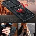 3 x LeYi for Moto G-Stylus-2025 Case:      Motorola G Stylus 2025 Case with Screen Protector, Military-Grade Protection with Kickstand for Motorola Stylus 5G 2025 Case, Black