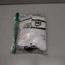 Nike unisex-child Everyday Cushioned Crew Socks (6 Pairs) (Medium, White/Black/Grey)