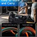 Twister Arm Trainer, Adjustable Power U Shaped Arm Trainer Bar for Men, 60-100lb Chest Exerciser for Women, Snaker Portable Spring Resistance for Home Workout Machine Equipment (Grey)