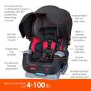 Baby Trend Cover Me 4-in-1 Convertible Car Seat, Scooter Built-in Canopy, 4-Stage Growth System, Plush Comfort Padding, Multi-Position Recline, Manufactured Date: 03/21/2026
