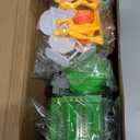 FIVEDAOGANG Toy Vehicles Set 3 Pack Sanitation Truck Car Model Garbage Trucks Water Tanker Playset with 8 Signpost Friction Power for Boys Age 3+ Toddlers Kids Holiday Birthday Gift Children