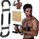 Twister Arm Trainer for Men, Adjustable Chest Workout Equipment, Mr Sculpt Gorilla Bar, Flexbar Arm & Forearm Strength Trainer for Home Gym Muscle Building