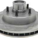 ACDelco Silver 18A2A (19264667) Non-Coated Front Disc Brake Rotor and Hub Assembly