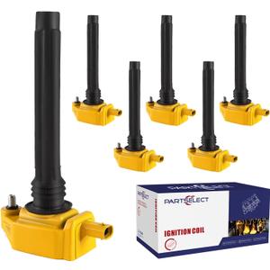 6PCS Ignition Coil Pack UF648 C1791 5C1848 Replacement for Jeep Grand Cherokee Wrangler Dodge Avenge Challenger Charger Durango RAM 1500 Chrysler Town & Country VW Routan 3.6L V6 2011-2016