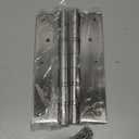 Heavy Duty Door Hinges Stainless Steel Ball Bearing Hinges 8 Inch Door Hinge for Interior & Exterior Doors Square Corners,Heavy Duty Wood Door with Mounting Hardware 2 Pack (White, 8 Inch)