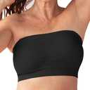 SHAPERMINT Strapless Bra - Bandeau top, Strapless Bras for Women, Plus Size Lingerie for Women, Free Clear Bra Straps Size 2X