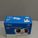 Tapo 2K Pan/Tilt Security Camera for Baby Monitor, Dog Camera w/Motion Detection, 2-Way Audio Siren, Night Vision, Cloud&SD Card Storage, Works w/Alexa & Google Assistant, 2-Pack (Tapo C210P2)